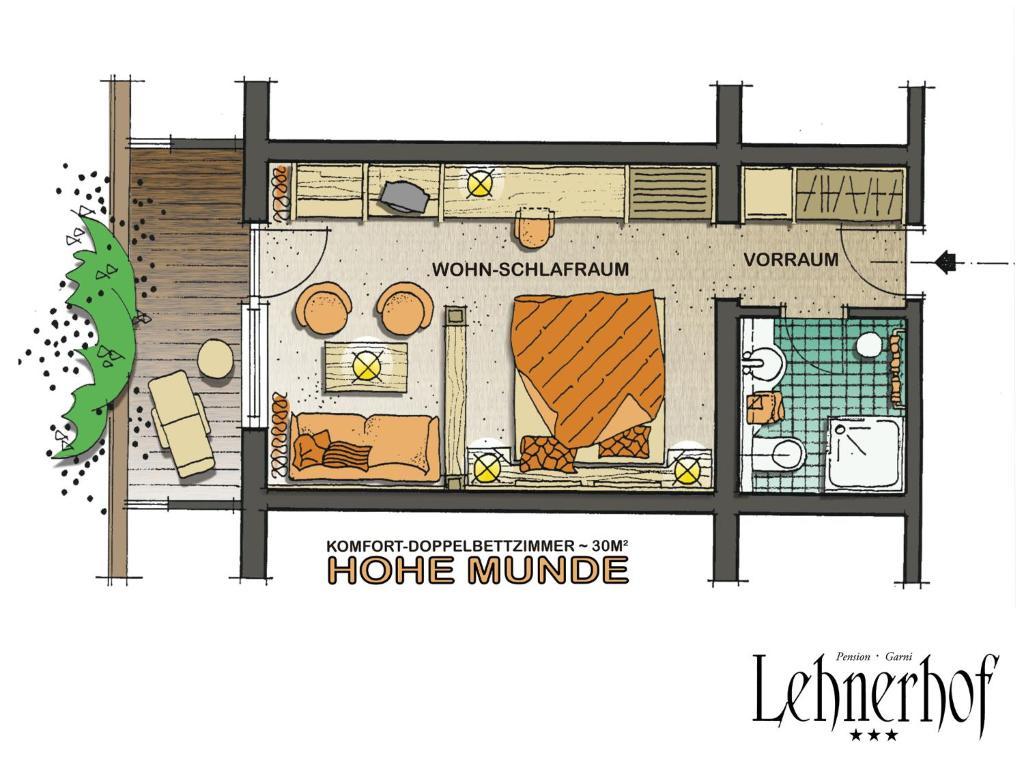 Pension Lehnerhof Leutasch Oda fotoğraf