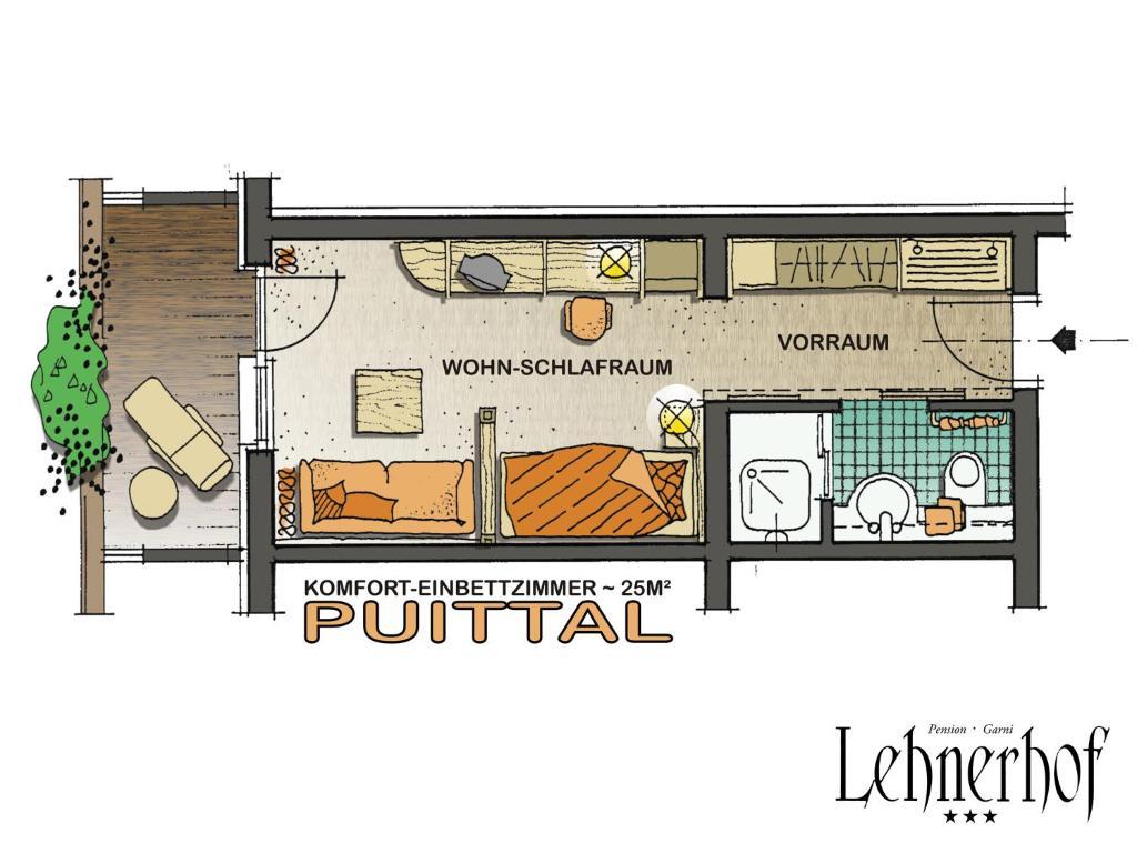 Pension Lehnerhof Leutasch Oda fotoğraf